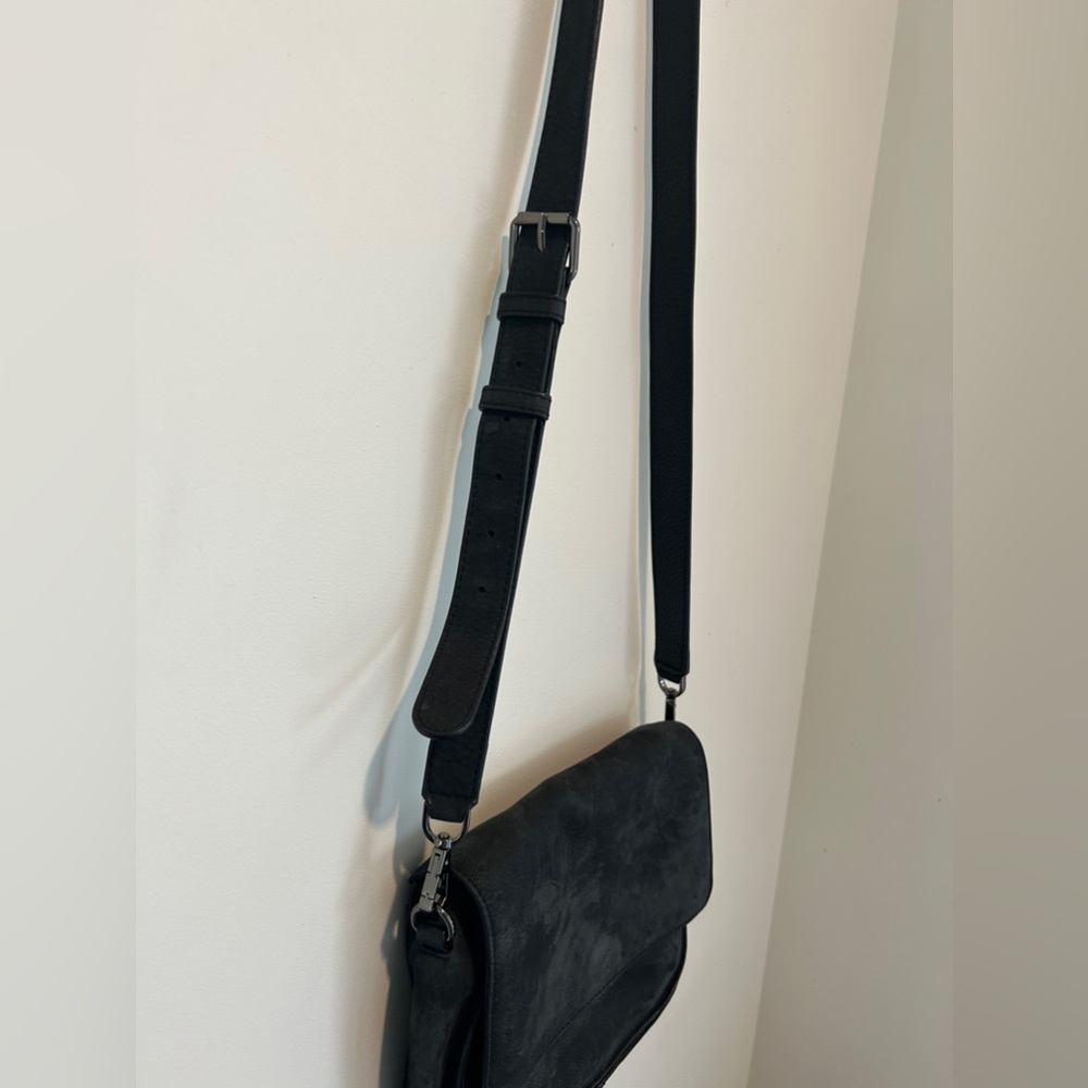 Rebecca Minkoff Leather Suede Exterior ~ adjustable crossbody strap - Picture 4 of 16